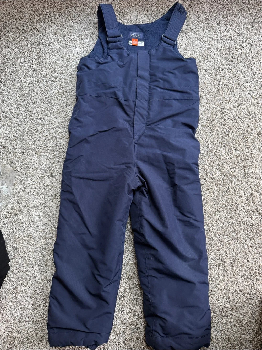 The Children's Place Tidal Blue Navy Snow Bib Overalls size 5T